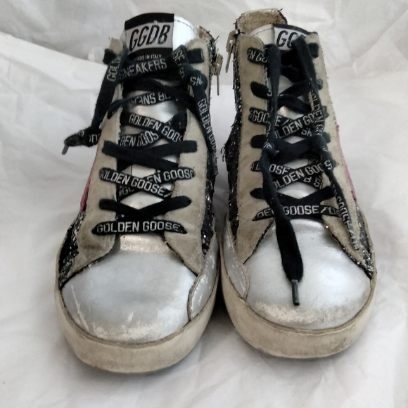 kids Golden Goose sneakers size 32high tops